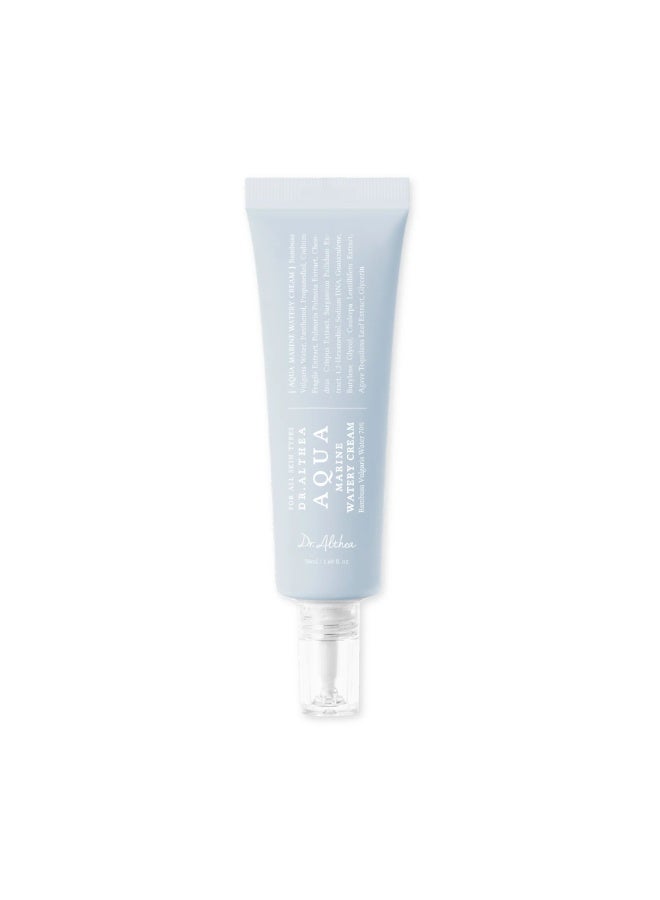 دي آر.ألثيا Dr.Althea Aqua Marine Watery Cream | Long-Lasting Deep Hydration | Lightweight Watery Texture | - Image 1
